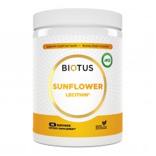 Лецитин подсолнечный, Lecithin Sunflower, Biotus, 454 г Лецитин подсолнечный, Lecithin Sunflower, Biotus, 454 г