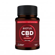 Каннабидиол, CBD Gummies, Biotus, 50 мг, 30 желейных мишек Каннабидиол, CBD Gummies, Biotus, 50 мг, 30 желейных мишек