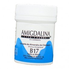 Витамин B17, Amygdalina, Cyto Pharma, 100 мг, 100 таблеток Витамин B17, Amygdalina, Cyto Pharma, 100 мг, 100 таблеток