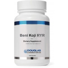 Ферментований червоний дріжджовий рис, Beni-Koji RYR, Douglas Laboratories, 120 капсул Ферментований червоний дріжджовий рис, Beni-Koji RYR, Douglas Laboratories, 120 капсул
