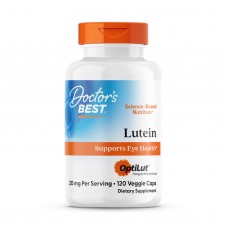 Лютеин, Lutein with OptiLut, Doctors Best, 20 мг, 120 веганских капсул (10 мг в капсуле) Лютеин, Lutein with OptiLut, Doctors Best, 20 мг, 120 веганских капсул (10 мг в капсуле)