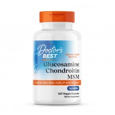 Глюкозамин хондроитин МСМ, Glucosamine Chondroitin MSM, Doctor's Best, 360 вегетарианских капсул Глюкозамин хондроитин МСМ, Glucosamine Chondroitin MSM, Doctor's Best, 360 вегетарианских капсул