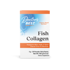 Коллаген рыбий, Fish Collagen with Naticol, Doctor's Best, с Naticol, 5 г, 30 стиков (150 г) Коллаген рыбий, Fish Collagen with Naticol, Doctor's Best, с Naticol, 5 г, 30 стиков (150 г)