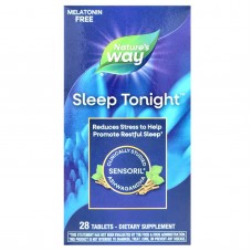 Здоровый сон, Sleep Tonight™, Nature's Way, 28 таблеток Здоровый сон, Sleep Tonight™, Nature's Way, 28 таблеток