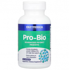 Пробиотики, Guaranteed Potency Probiotic, Enzymedica, 90 капсул Пробиотики, Guaranteed Potency Probiotic, Enzymedica, 90 капсул