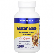 Ферменты для переваривания глютена, GlutenEase, Enzymedica, 120 капсул Ферменты для переваривания глютена, GlutenEase, Enzymedica, 120 капсул