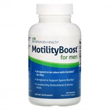 Репродуктивное здоровье мужчин, MotilityBoost for Men, Fairhaven Health, 60 капсул Репродуктивное здоровье мужчин, MotilityBoost for Men, Fairhaven Health, 60 капсул