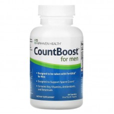 Репродуктивное здоровье мужчин, CountBoost, Fairhaven Health, 60 капсул Репродуктивное здоровье мужчин, CountBoost, Fairhaven Health, 60 капсул