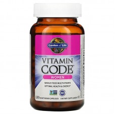 Сырые Витамины для женщин,  Whole Food Multivitamin for Women, Garden of Life, цельнопищевые, 120 вегетарианских капсул Сырые Витамины для женщин,  Whole Food Multivitamin for Women, Garden of Life, цельнопищевые, 120 вегетарианских капсул