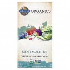 Витамины для мужчин, MyKind Organics, Garden of Life, 40+, 120 веганских таблеток Витамины для мужчин, MyKind Organics, Garden of Life, 40+, 120 веганских таблеток