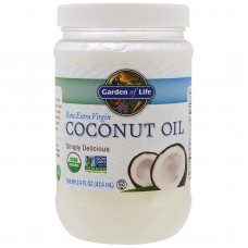 Кокосовое масло первого отжима, Coconut Oil, Garden of Life, сырое, 414 мл Кокосовое масло первого отжима, Coconut Oil, Garden of Life, сырое, 414 мл