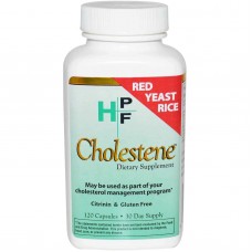 Красный дрожжевой рис, HPF, Cholestene, Healthy Origins, 120 капсул Красный дрожжевой рис, HPF, Cholestene, Healthy Origins, 120 капсул