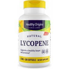 Ликопин, Natural Lycopene, Healthy Origins, 15 мг, 180 гелевых капсул Ликопин, Natural Lycopene, Healthy Origins, 15 мг, 180 гелевых капсул