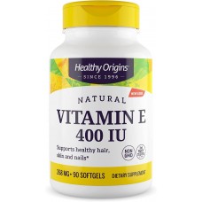 Витамин Е, Vitamin E, Healthy Origins, 400 МЕ, 90 капсул Витамин Е, Vitamin E, Healthy Origins, 400 МЕ, 90 капсул