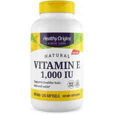 Витамин Е, Vitamin E, Healthy Origins, 1000 МЕ, 120 капсул Витамин Е, Vitamin E, Healthy Origins, 1000 МЕ, 120 капсул