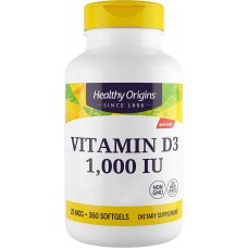 Вітамін D3 в маслі МСТ, Vitamin D3 in MCT Oil, Healthy Origins, 1000 МО, 360 гелевих капсул Вітамін D3 в маслі МСТ, Vitamin D3 in MCT Oil, Healthy Origins, 1000 МО, 360 гелевих капсул