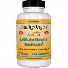 Глутатион, L-Glutathione, Healthy Origins, Setria, пониженный, 250 мг, 150 капcул Глутатион, L-Glutathione, Healthy Origins, Setria, пониженный, 250 мг, 150 капcул
