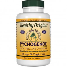 Пикногенол, Pycnogenol, Healthy Origins, 30 мг, 60 капсул Пикногенол, Pycnogenol, Healthy Origins, 30 мг, 60 капсул