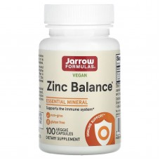 Цинк баланс, Zinc Balance, Jarrow Formulas, 100 капсул Цинк баланс, Zinc Balance, Jarrow Formulas, 100 капсул