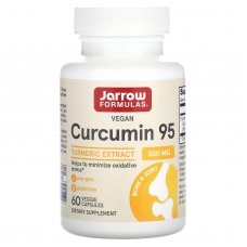 Куркумин 95, Curcumin, Jarrow Formulas, 500 мг, 60 капсул Куркумин 95, Curcumin, Jarrow Formulas, 500 мг, 60 капсул