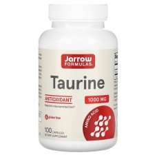 Таурин, Taurine, Jarrow Formulas, 1000 мг, 100 капсул Таурин, Taurine, Jarrow Formulas, 1000 мг, 100 капсул