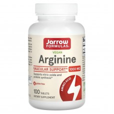 Аргинин, Arginine, Jarrow Formulas, 1000 мг, 100 таблеток Аргинин, Arginine, Jarrow Formulas, 1000 мг, 100 таблеток