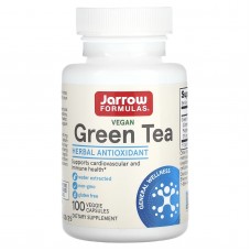 Зеленый чай (Green Tea), Jarrow Formulas, 500 мг, 100 капсул Зеленый чай (Green Tea), Jarrow Formulas, 500 мг, 100 капсул