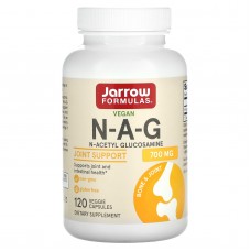 Ацетилглюкозамін, NAG, Jarrow Formulas, 700 мг, 120 капсул Ацетилглюкозамін, NAG, Jarrow Formulas, 700 мг, 120 капсул