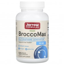 Экстракт брокколи, BroccoMax, Jarrow Formulas, 120 растительных капсул с отсроченным высвобождением Экстракт брокколи, BroccoMax, Jarrow Formulas, 120 растительных капсул с отсроченным высвобождением