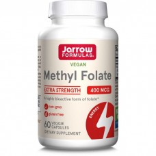Метилфолат, Methyl Folate, Jarrow Formulas, 400 мкг, 60 капсул Метилфолат, Methyl Folate, Jarrow Formulas, 400 мкг, 60 капсул