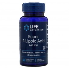 R липоевая кислота, R-Lipoic Acid, Life Extension, 240 мг, 60 кап. R липоевая кислота, R-Lipoic Acid, Life Extension, 240 мг, 60 кап.