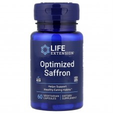 Шафран, Optimized Saffron, Life Extension, 60 вегетаріанських капсул (78 мг на капсулу)