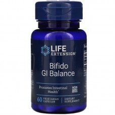 Біфідобактерії, Bifido GI Balance, Life Extension, 60 капсул