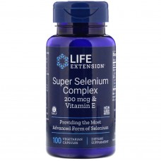 Селен с витамином Е, Super Selenium, Life Extension, комплекс, 100 капсул Селен с витамином Е, Super Selenium, Life Extension, комплекс, 100 капсул