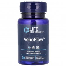 Венозный кровоток: поддержка и здоровье (VenoFlow), Life Extension, 30 капсул Венозный кровоток: поддержка и здоровье (VenoFlow), Life Extension, 30 капсул
