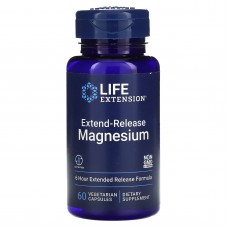 Магній, Магній, Magnesium, Life Extension, з пролонгованим вивільненням, 60 капсул (250 мг на 1 капсулі) Магній, Магній, Magnesium, Life Extension, з пролонгованим вивільненням, 60 капсул (250 мг на 1 капсулі)