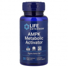 Активатор метаболізму AMPK, Metabolic Activator, Life Extension, 30 вегетаріанських таблеток Активатор метаболізму AMPK, Metabolic Activator, Life Extension, 30 вегетаріанських таблеток