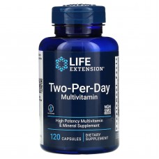 Мультивитаминная формула, Two-Per-Day Multivitamin, Life Extension, 120 капсул Мультивитаминная формула, Two-Per-Day Multivitamin, Life Extension, 120 капсул
