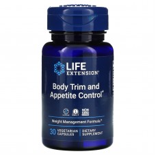 Снижение веса и контроль аппетита, Body Trim and Appetite Control, Life Extension, 30 вегетарианских капсул Снижение веса и контроль аппетита, Body Trim and Appetite Control, Life Extension, 30 вегетарианских капсул