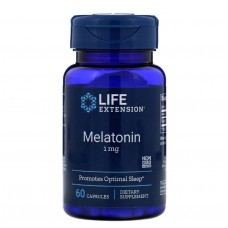 Мелатонін, Melatonin, Life Extension, 1 мг, 60 капсул Мелатонін, Melatonin, Life Extension, 1 мг, 60 капсул