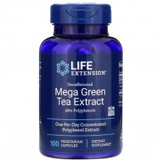 Зеленый чай экстракт мега (Green Tea), Life Extension, без кофеина, 100 кап. Зеленый чай экстракт мега (Green Tea), Life Extension, без кофеина, 100 кап.