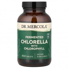 Хлорелла с хлорофиллом, Chlorella, Dr. Mercola, ферментированная, 450 таблеток Хлорелла с хлорофиллом, Chlorella, Dr. Mercola, ферментированная, 450 таблеток
