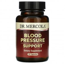 Поддержка артериального давления, Blood Pressure Support, Dr. Mercola, 30 капсул Поддержка артериального давления, Blood Pressure Support, Dr. Mercola, 30 капсул