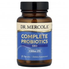 Комплекс пробиотиков SBO, Complete Probiotics SBO, Dr. Mercola, 4 млрд КОЕ, 30 капсул Комплекс пробиотиков SBO, Complete Probiotics SBO, Dr. Mercola, 4 млрд КОЕ, 30 капсул