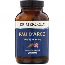 По д'арко, Pau D'Arco, Dr. Mercola, 1000 мг, 120 капсул По д'арко, Pau D'Arco, Dr. Mercola, 1000 мг, 120 капсул