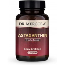 Астаксантин, Astaxanthin, Dr. Mercola, 4 мг, 30 капсул