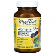 Мультивитамины и минералы для женщин 55+, Women Over 55, MegaFood, 1 в день, 60 таблеток Мультивитамины и минералы для женщин 55+, Women Over 55, MegaFood, 1 в день, 60 таблеток