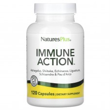 Иммуностимулятор (Immune Action), Nature's Plus, 120 капсул Иммуностимулятор (Immune Action), Nature's Plus, 120 капсул