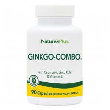 Гинкго Билоба комбо, Ginkgo-Combo, Nature's Plus, 90 капсул Гинкго Билоба комбо, Ginkgo-Combo, Nature's Plus, 90 капсул