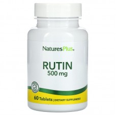 Рутин, Rutin, Nature's Plus, 500 мг, 60 таблеток Рутин, Rutin, Nature's Plus, 500 мг, 60 таблеток